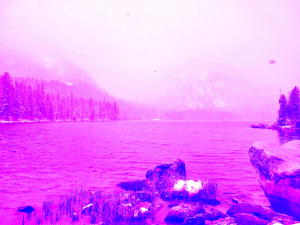 Taggart Lake First SnowFall in Fall 2025